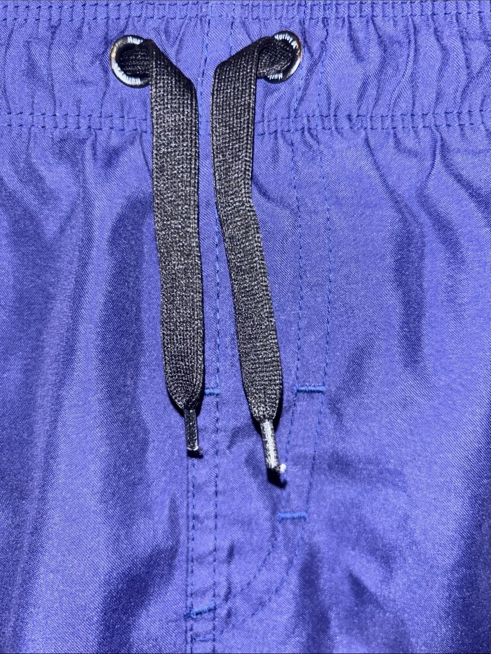 Hurley Blue Swim Trunks Shorts Swimsuit USA American 4th July Boys Size 10/12